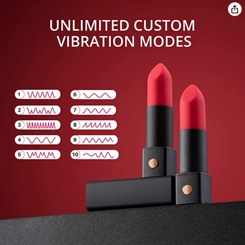 Wireless Lipstick Vibrator Phone Remote Control — hình 5