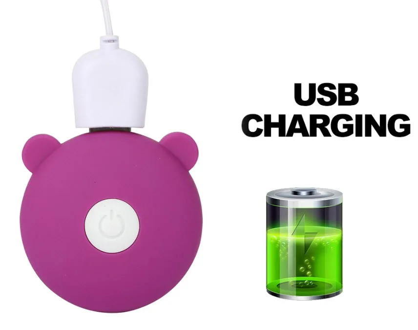 Strong USB Wired Vibrating Egg Beginner Friendly Sex Toy — hình 3