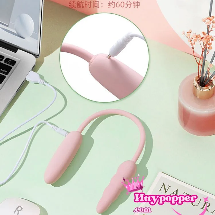 Lisa Dual Motor Dual Head Rechargeable Soft Silicone Egg — hình 2