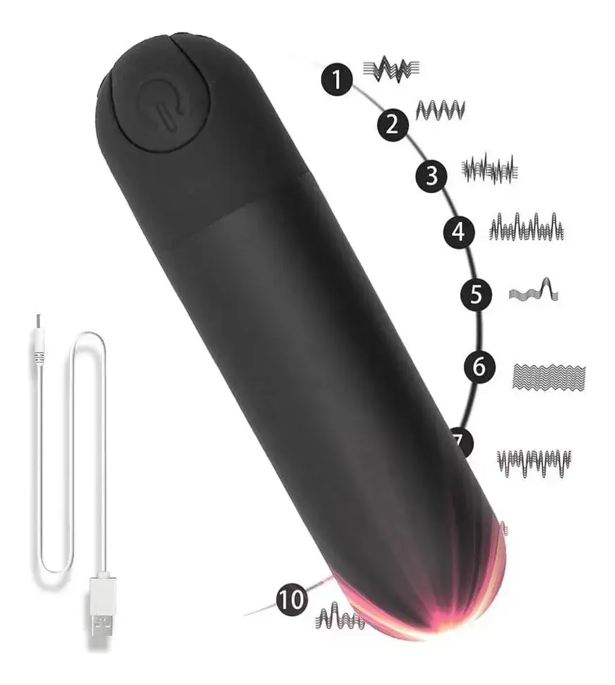 Compact Powerful 10-Mode Love Egg Vibrator For Intense — Safe, Convenient, and Rechargeable