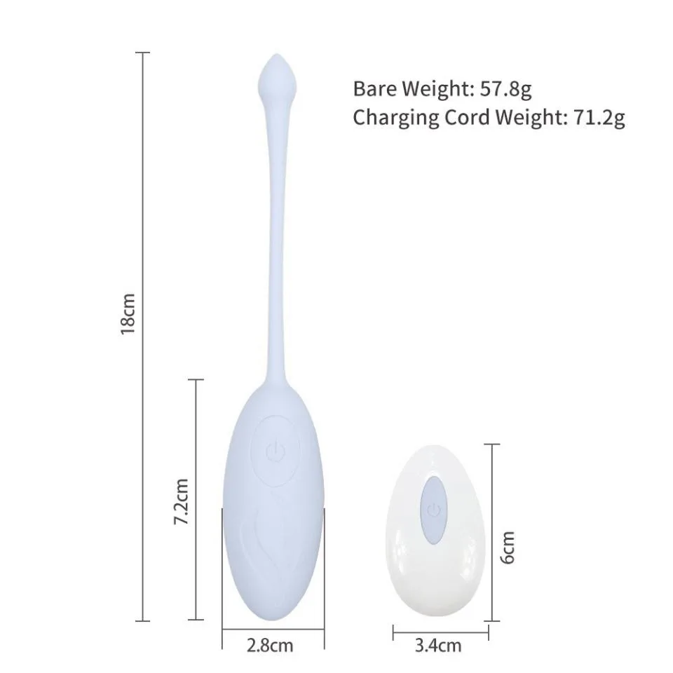 12-mode wireless vibrating egg compact powerful silicone — Discreet & Waterproof for Any Setting