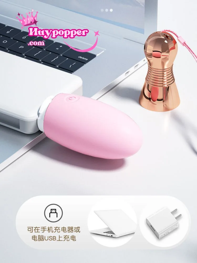Wireless Rechargeable Jack Love Egg Silent Vibrator — hình 3