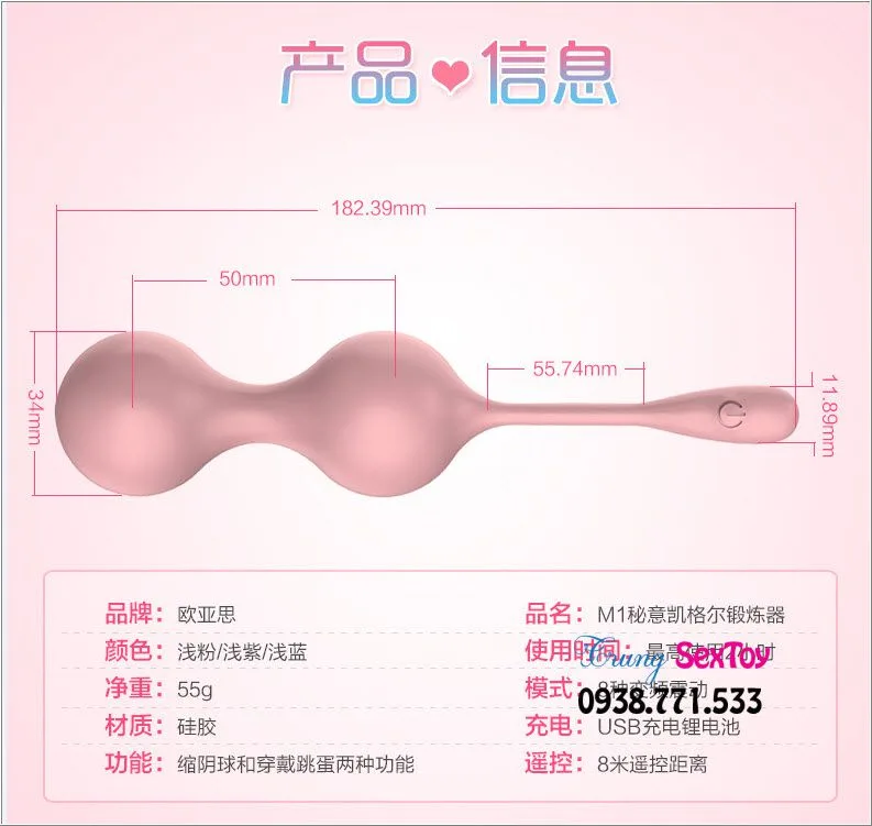 Luxeluv MI Remote Control Vibrator Egg for Women — hình 5