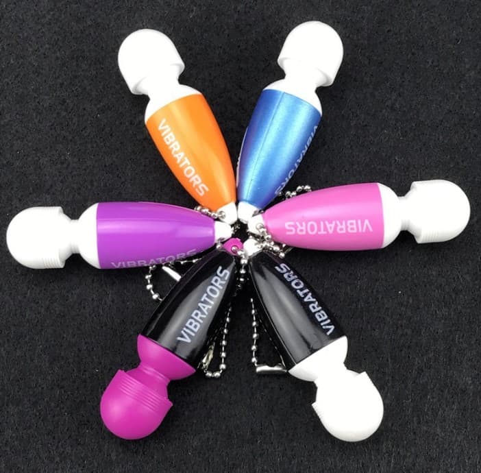 SHP1222 Love Keychain Vibrating Egg with Lubricant — Powerful Vibration for Maximum Enjoyment