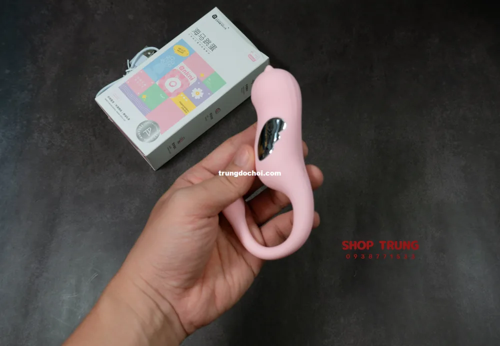 Ankni Shock Egg 10-Speed App-Controlled Vibrator — This innovative device combines light electric stimulation