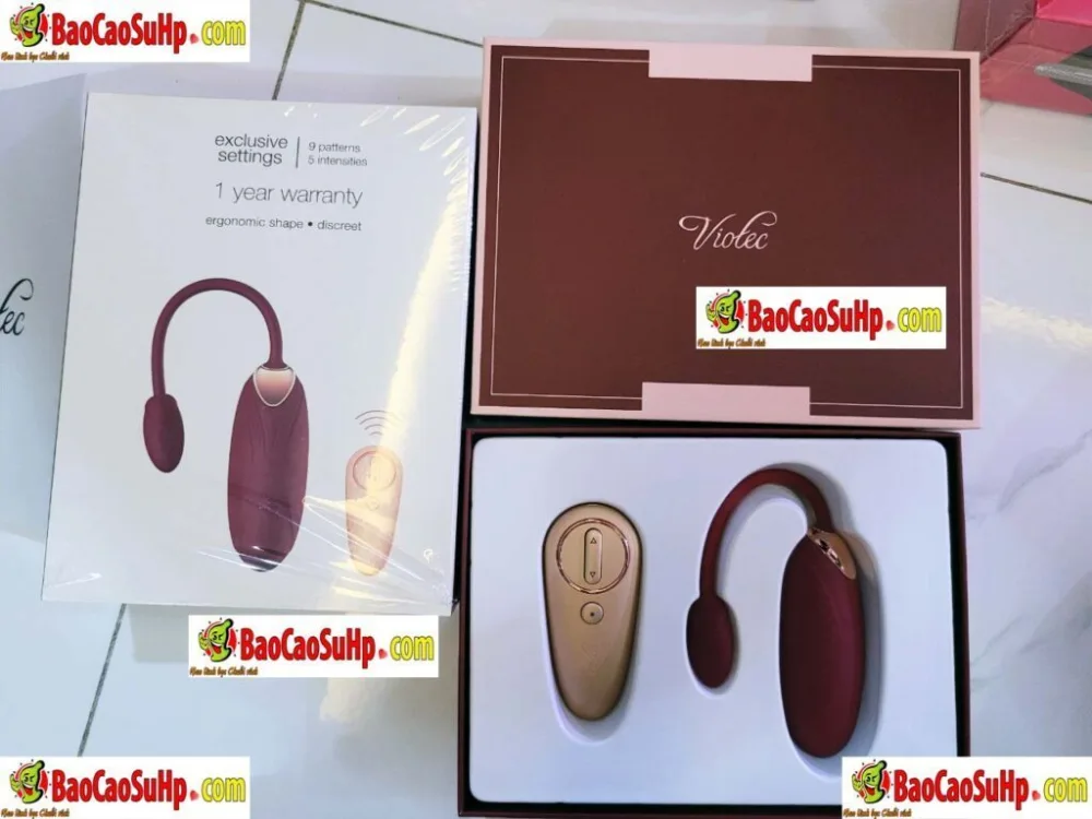 VIOTEC Remote Control Love Egg Elegant Purple Wireless — Product Specifications