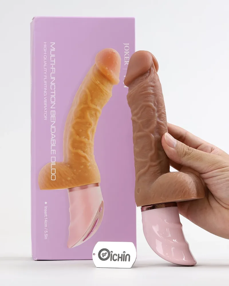 TSN Joker 360 Bendable Strong Multi-Mode Silicone Dildo — Whether you're exploring solo pleasure or spicing up