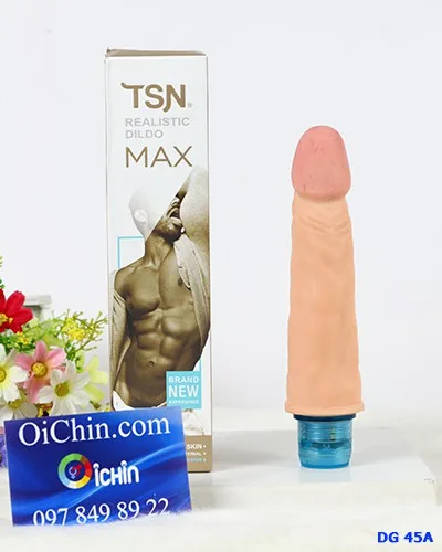 TSN MAX Realistic Vibrating Dildo with Multiple Sizes and — Powerful Vibration to Stimulate Your G-Spot