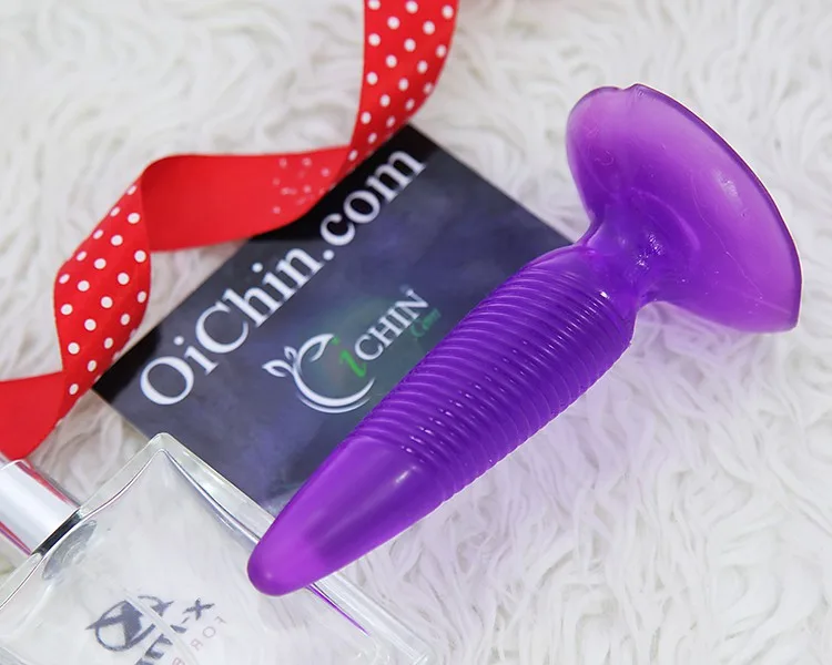 Twister Anal Silicone Soft Textured Comfortable Butt Plug — Perfect for Dual Pleasure and Water Use