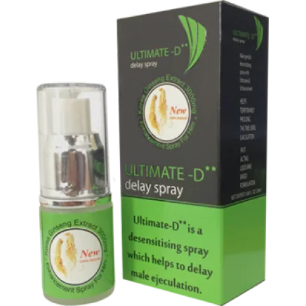 Ultimate D Ginseng Extract Delay Spray Male Performance