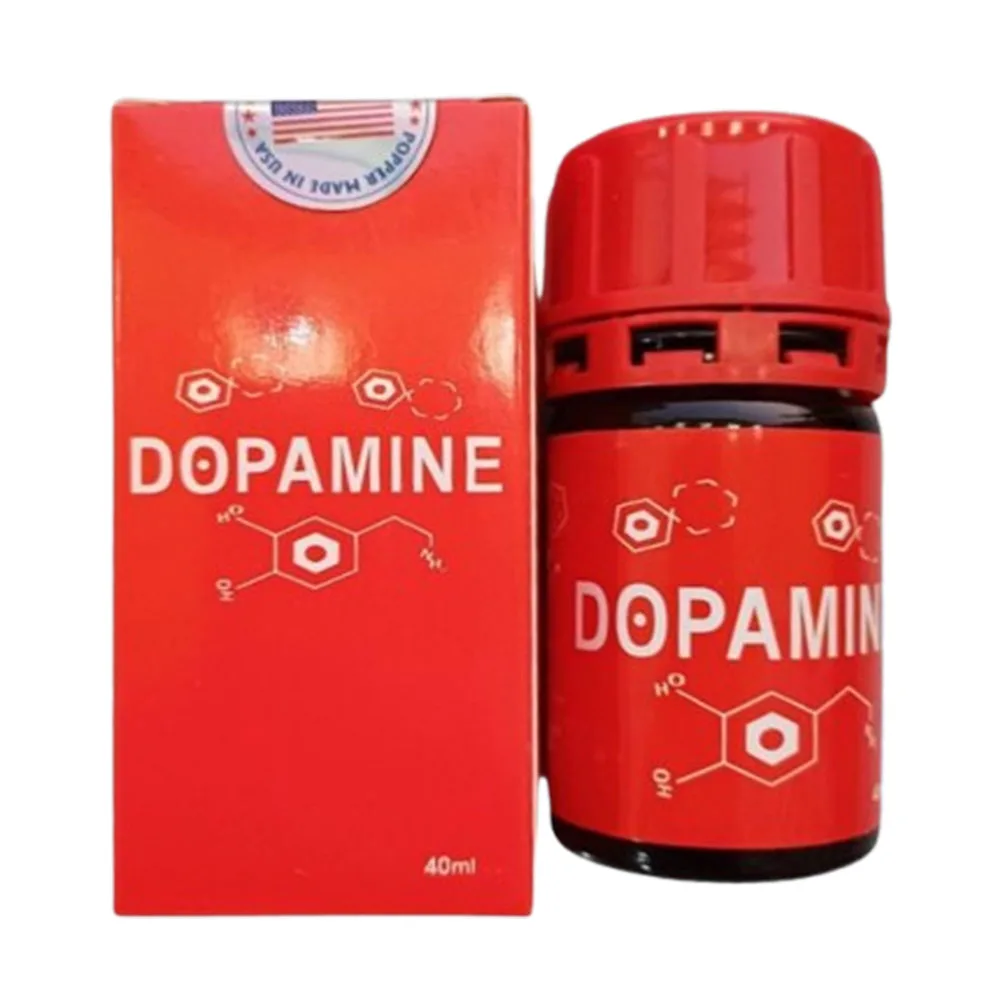 Popper Dopamine Red 40ml Official USA Exciting Scent for Party