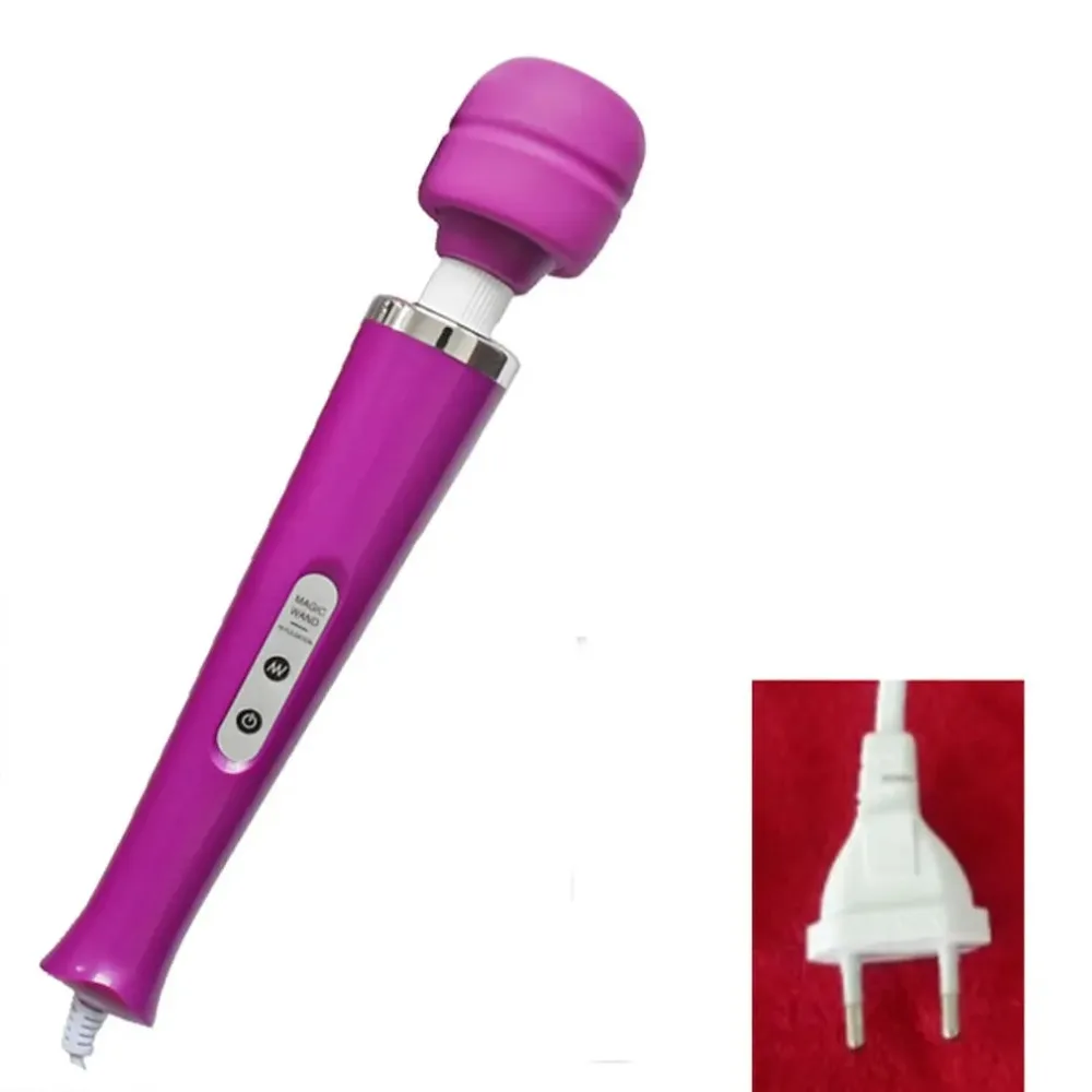 Magic Wand Powerful Silicone USB Rechargeable Clitoral — Ten Powerful Vibration Modes