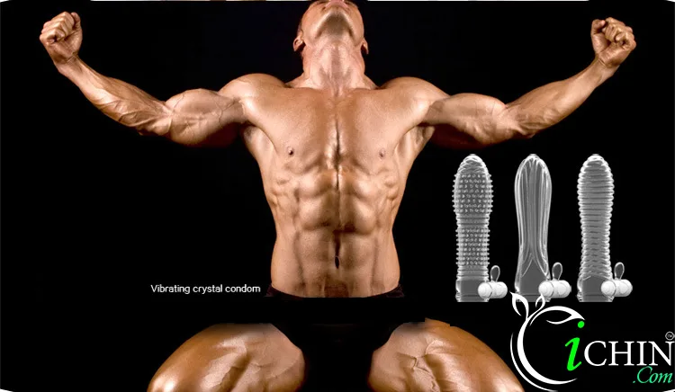 Vibrating Crystal Ribbed Condom Soft Comfortable Latex — Targeted G-Spot Stimulation for Deeper Satisfaction