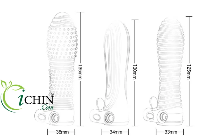 Vibrating Crystal Ribbed Condom Soft Comfortable Latex — Multiple Sizes for Your Pleasure Needs