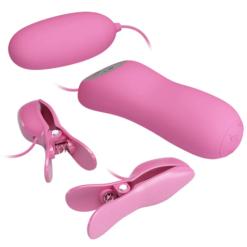 Romantic Wave Nipple Clamp with 7 Vibration Modes — Versatile Sensations with Multiple Modes