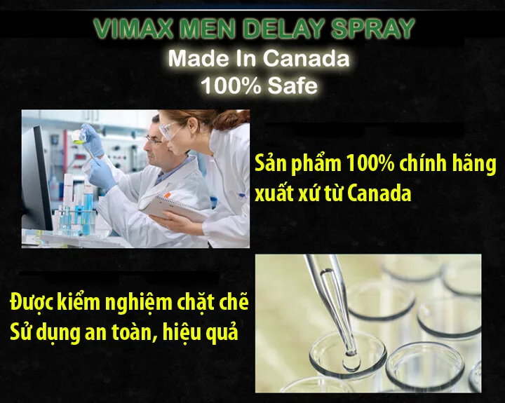Vimax Men Delay Spray Canada Extend Sexual Performance — This 15ml natural spray is expertly formulated to help