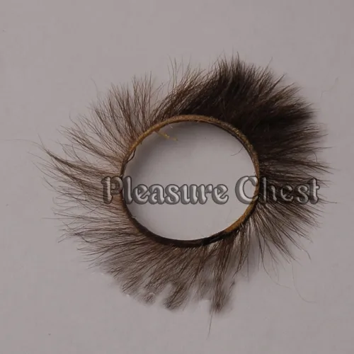 Soft wool vibrating ring against premature ejaculation
