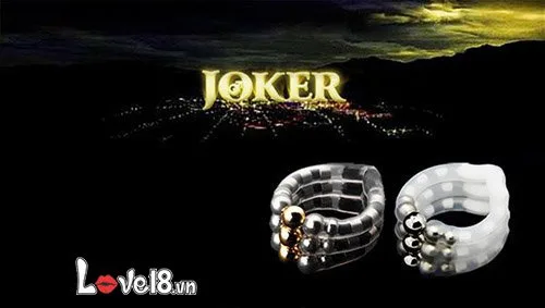 Joker Penis Ring Delay Ejaculation Silicone Metal Enhancer — hình 4