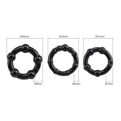 Stay Hard Anti-Ejaculation Ring with Beads Comfortable Size — Benefits & Key Features