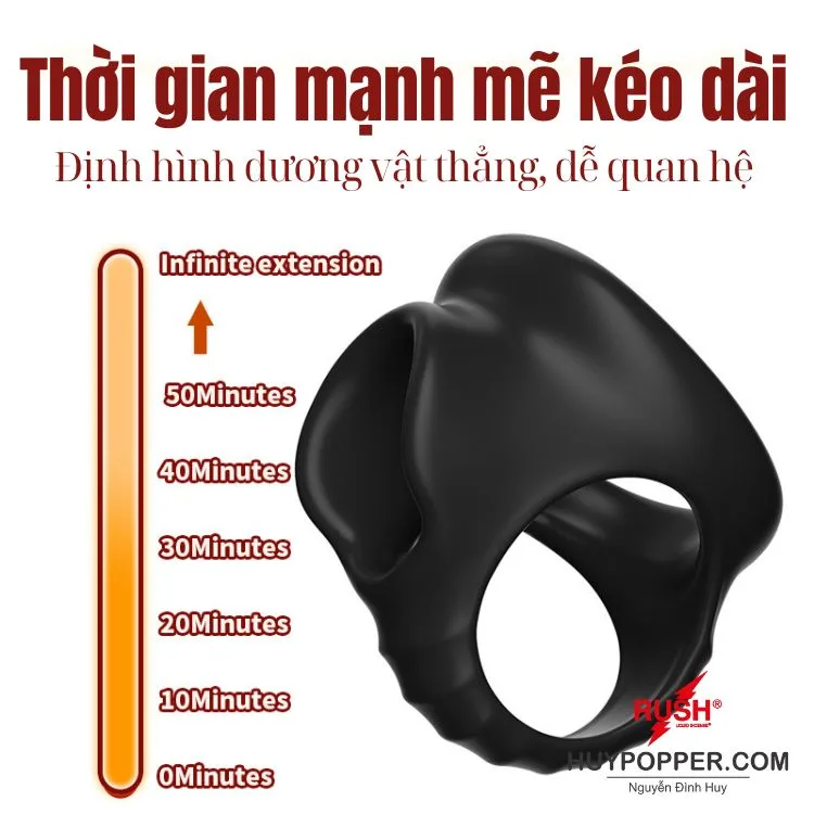 Jack Premium Penis Ring Delay Erection Increase Sperm — Crafted to straighten and support the penis, it enhances