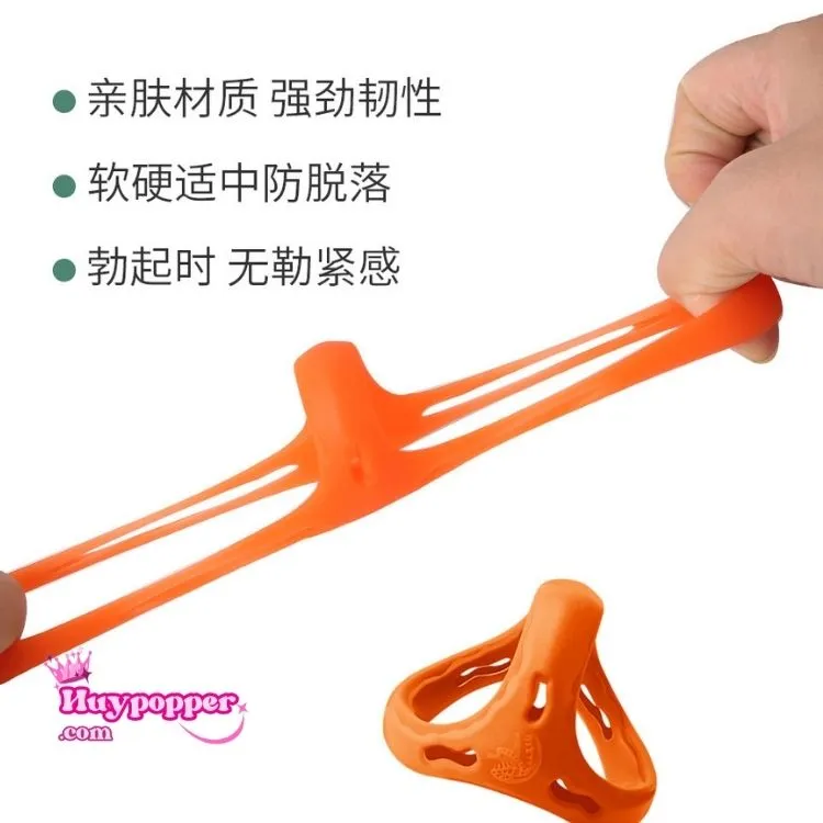 Kelisa Stretchy Silicone Male Ejaculation Delay Ring — Outstanding Specifications