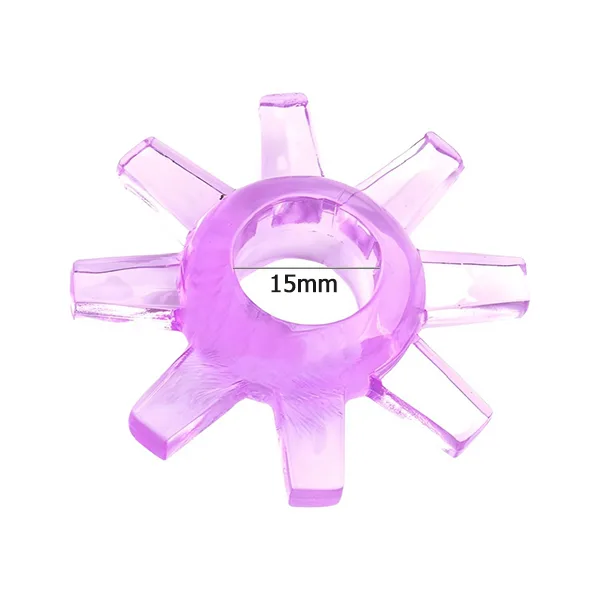 Set 5 Flexible Silicone Delay Rings Boost Pleasure Last — hình 2