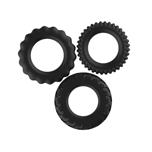 Titan 3-Pack Delay Rings Enhance Stamina & Hardness — hình 2