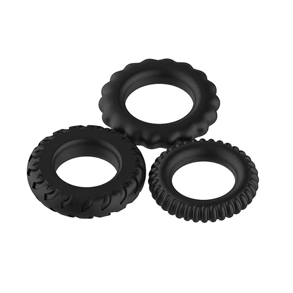Titan 3-Pack Delay Rings Enhance Stamina & Hardness — hình 3