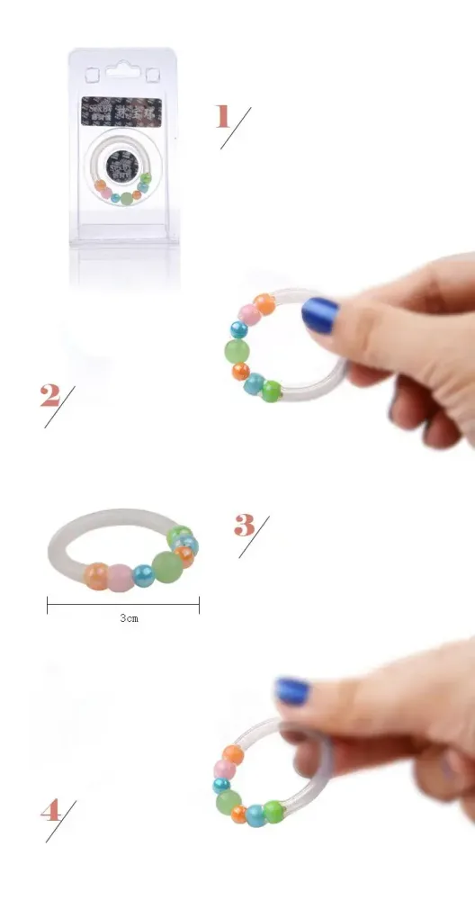 DC48A Silicone Beaded Penis Ring Intense G-Spot Pleasure — Why the 7 Beads Work Wonders