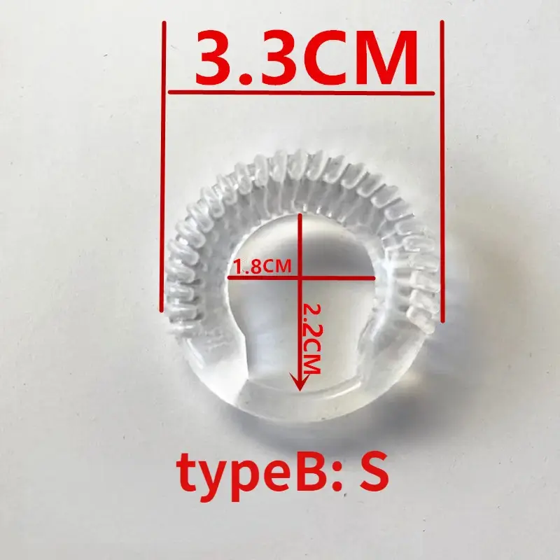 DC48K Ribbed G-Spot Ring Powerful Intense Sensation — Two Exceptional Designs for Ultimate G-Spot Stimulation
