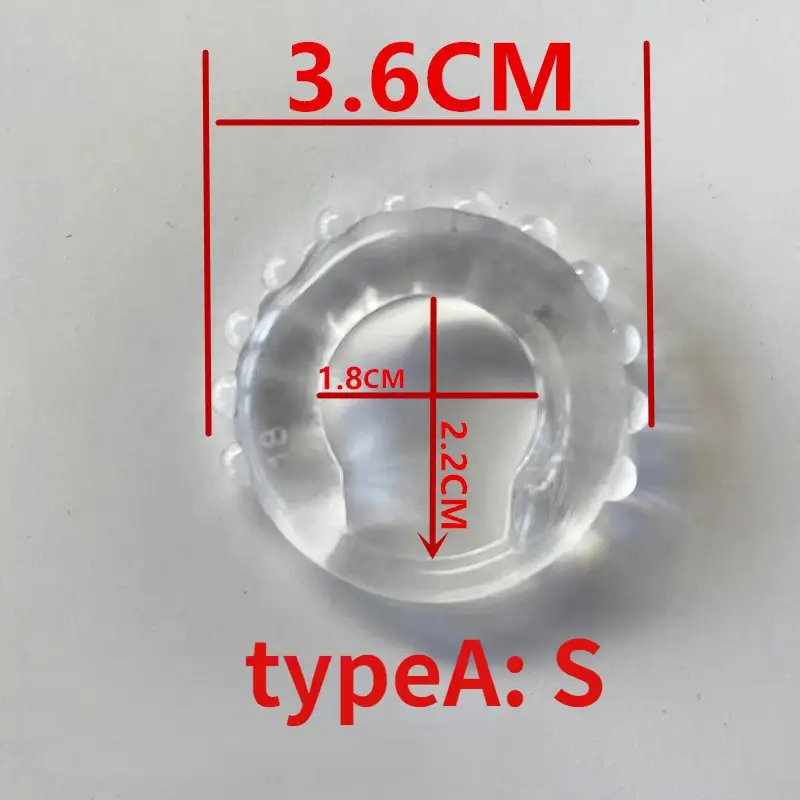 DC48K Ribbed G-Spot Ring Powerful Intense Sensation — hình 3