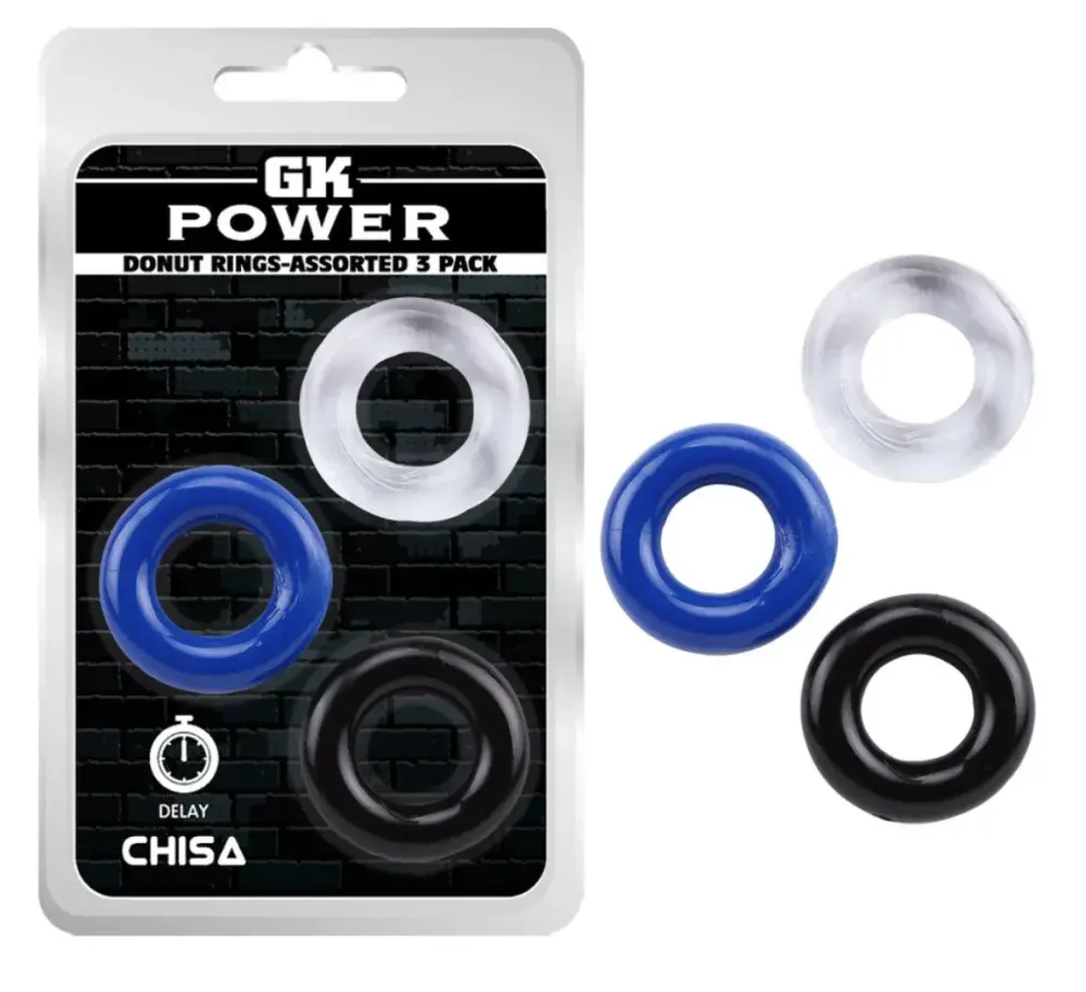 Chisa DC60P 3 Color Penis Rings Enhance Male Endurance — Why Choose Chisa DC60P?