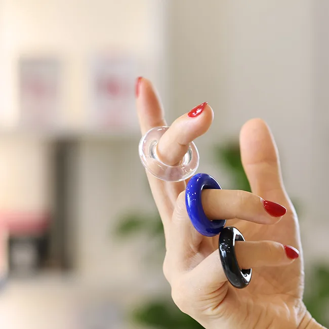 Lovetoy Power Plus Silicone Penis Rings Set of 3 — Versatile Use for Maximum Pleasure