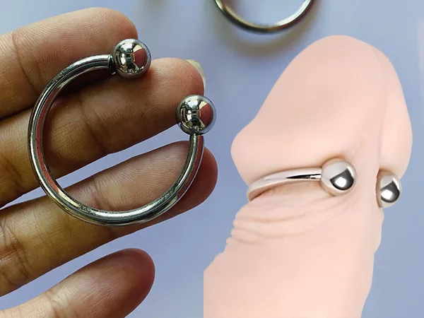 Inox 2-Ball Open Penis Ring Enhance Male Delay Stimulation — Why Choose Our Stainless Steel Double Ball Penis Ring?