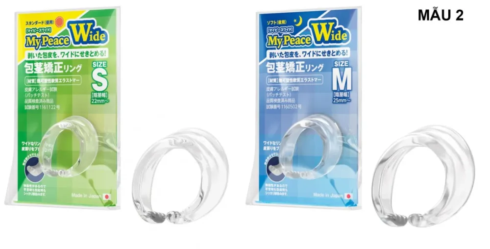 My Peace Japanese Cock Ring Prolong Pleasure Flexible — hình 2
