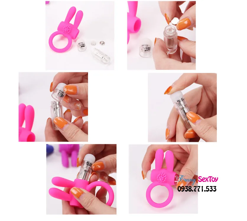 Penis Ring Enhancer Quick Orgasm Male Sex Toy Couples Play — Powerful Vibration Modes for Mind-Blowing Sensations