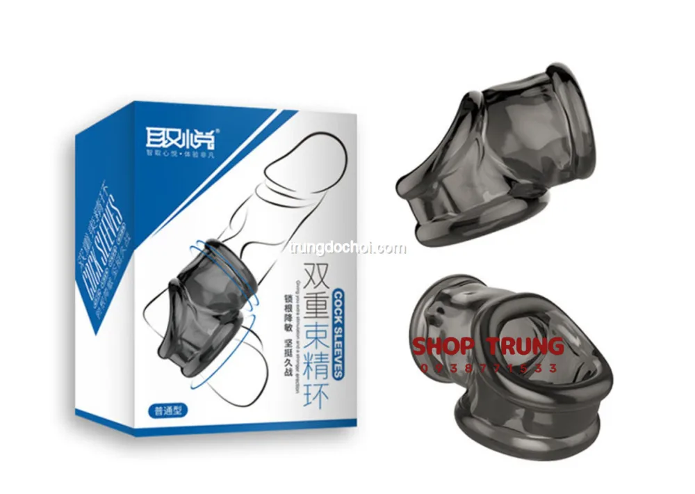 Silicone Vibrating Cock Ring Enhances Erection and Lasting — This sleek adult toy is the perfect companion for men