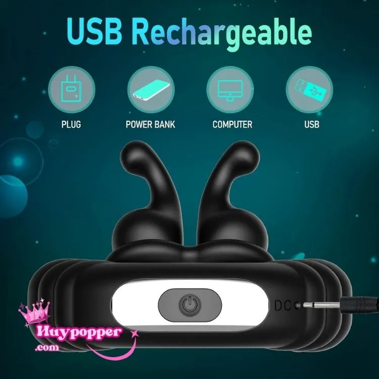 Strong 3 Bullet Vibrating Penis Ring — Innovative, User-Friendly Design