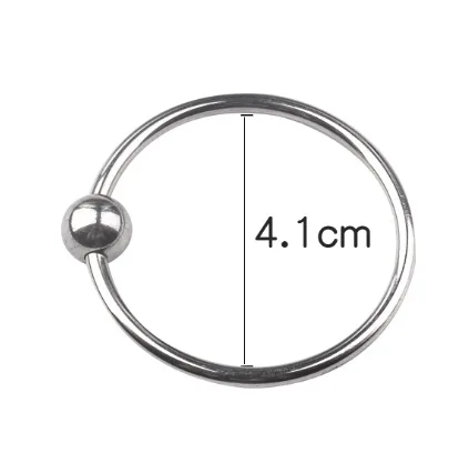 Stainless Steel Penis Ring Delay Lasting Enhance Size — hình 2