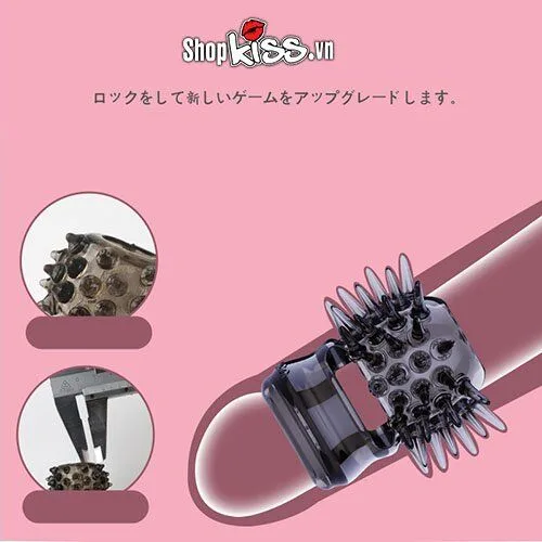 Yunman Transparent Delay Ejaculation Silicone Cock Ring — hình 4