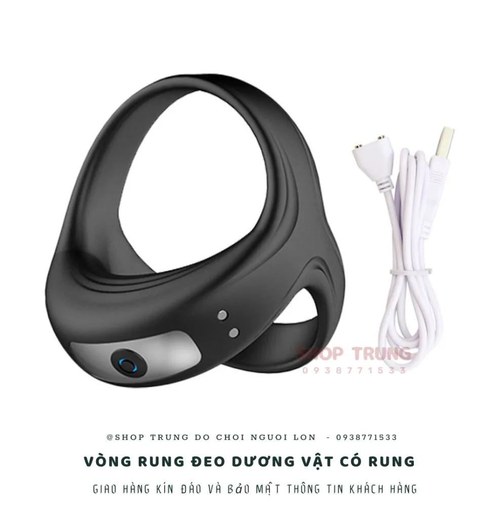 Premium Silicone Cockring with 10 Vibration Modes Waterproof — Superior Design and Comfort