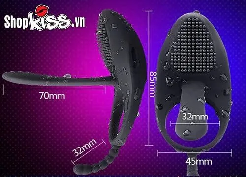 Jocker COCO Silicone Remote Vibrating Penis Ring Delay Toy — Premium Build and Design Quality
