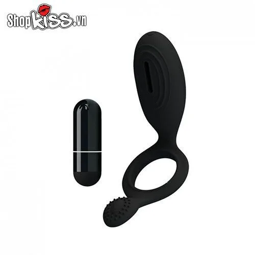 Prettylove Ethel Vibrating Silicone Penis Ring Delay Enhance — Premium Quality Materials & Design
