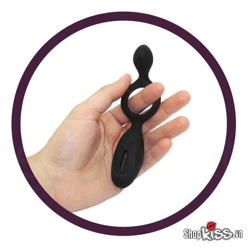 Prettylove Ethel Vibrating Silicone Penis Ring Delay Enhance — Easy to Use & Travel-Friendly