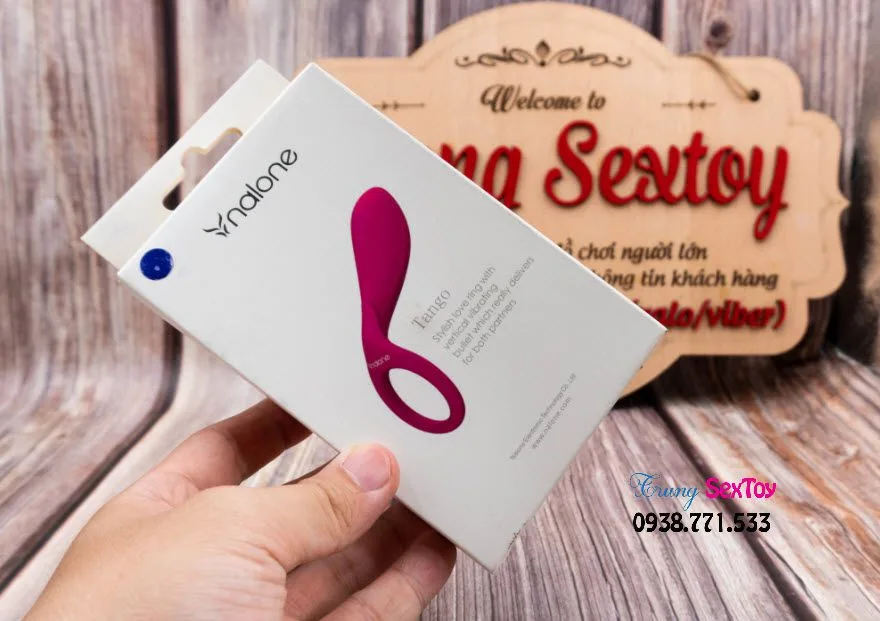 Sinmis Vibrating Cock Ring Clitoral Stimulator Intense — Compact and Eye-Catching Design for Maximum Comfort