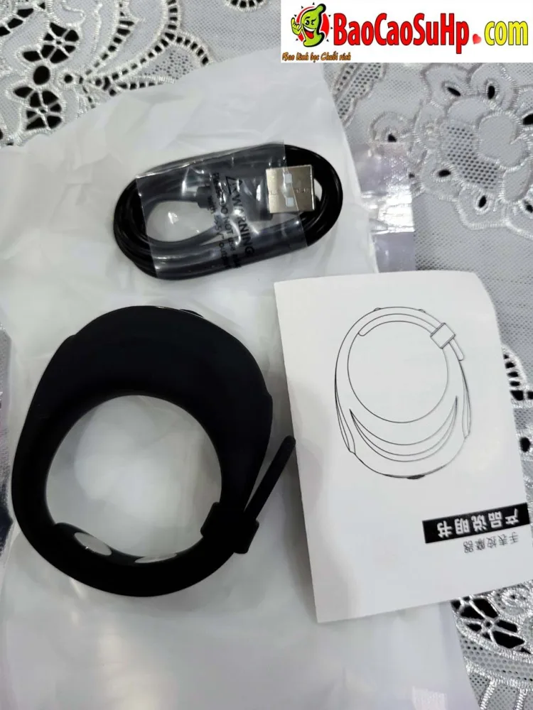Stamina Black Fit Adjustable Vibrating Cock Ring — hình 7