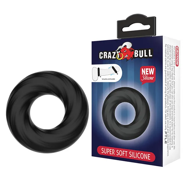 Crazy Bull cockring durable silicone premium male — hình 4