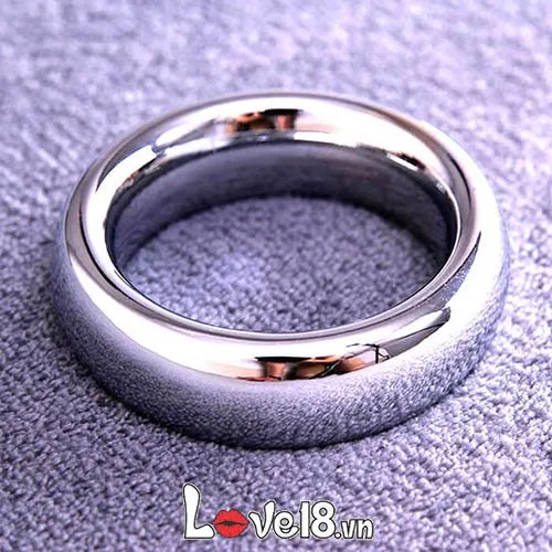 High Quality Smooth Metal Penis Ring Delay Erection Aid — Superior Material & Design for Maximum Comfort and