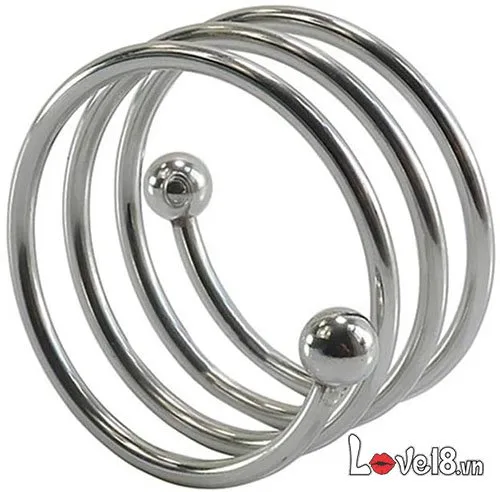 Unique Spring Style Penis Ring Prolong Ejaculation Enhance — Crafted to help men combat premature ejaculation, this ring