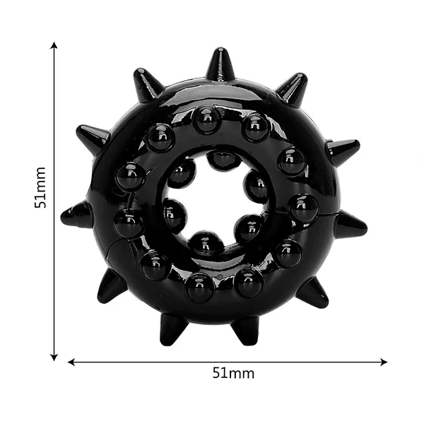 Set 6 Soft Silicon Spiked Cock Rings Delay Erection — Exceptional Features for Maximum Satisfaction